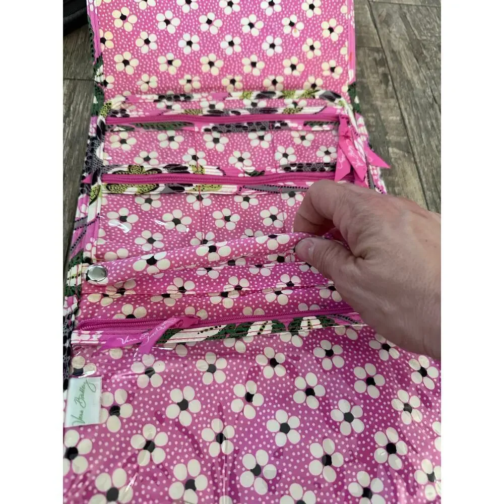 Vera Bradley Kid's Pink Diaper Flap Adjustable Strap Priscilla Messenger Bag